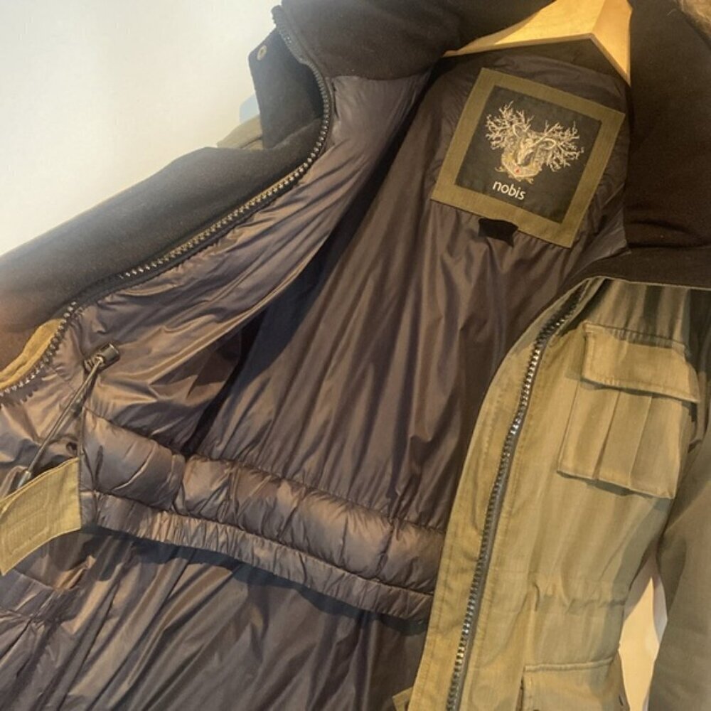 Nobis Cindy women’s parka army green size small - Picture 12 of 16